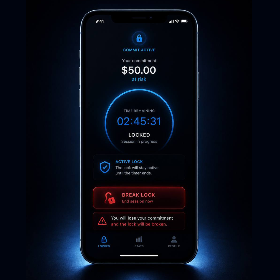Commit Mode money accountability demo